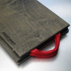 Gray FASFOOT with red handles